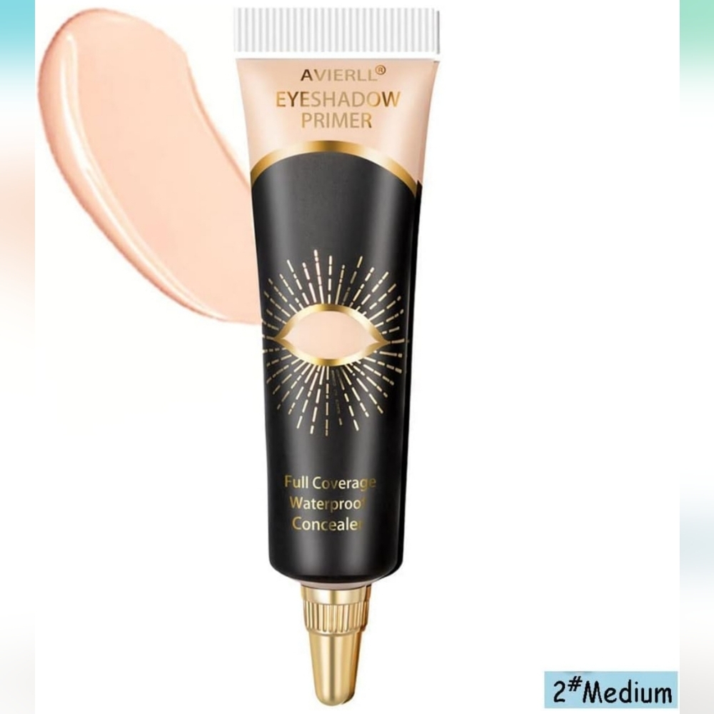 Luxurious Medium Eye Primer for Vibrant Looks